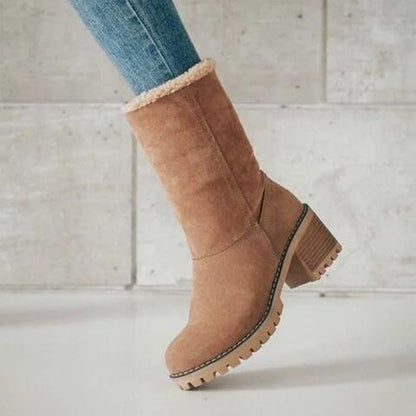 Botas de Tacón Alto de Invierno para Mujer – Cómodas, Estilosas y Calientes