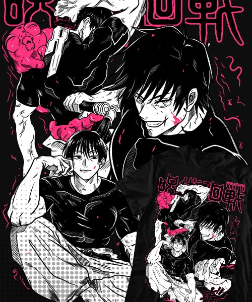Camiseta Jujutsu Kaisen Toji Fushiguro El Bazar de Kai