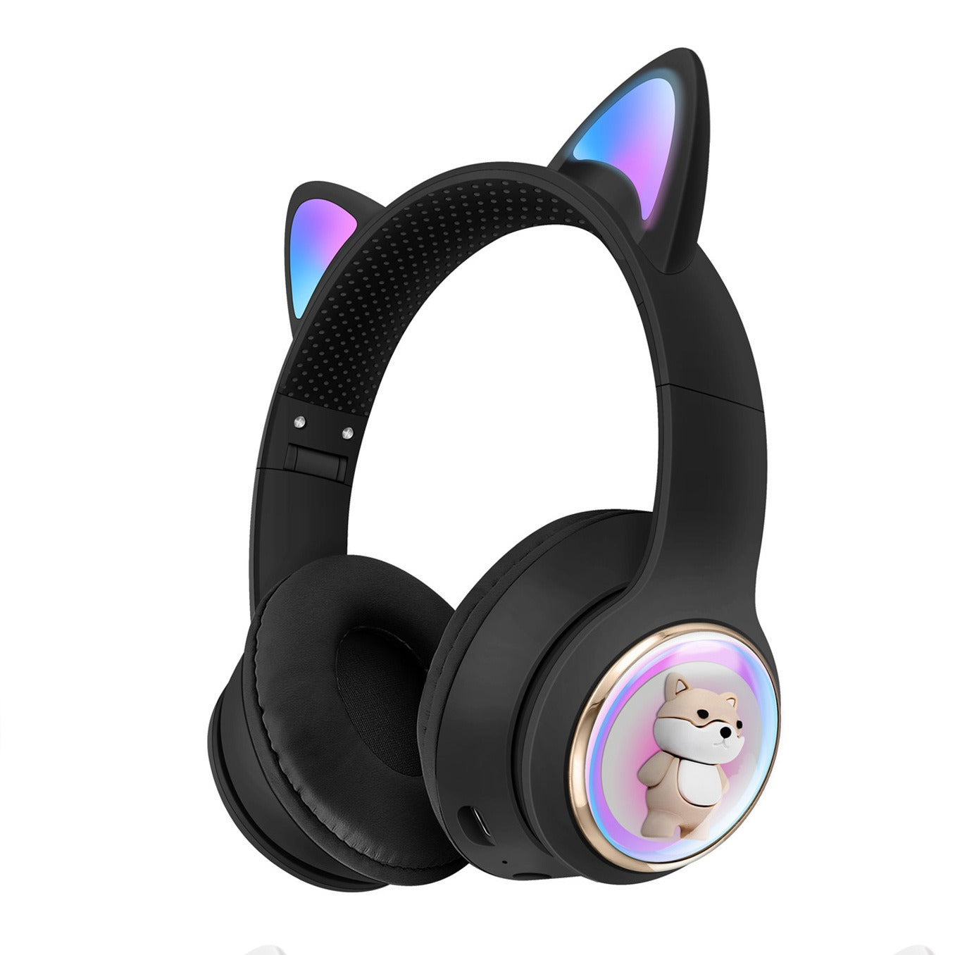 Auriculares Bluetooth mascota con orejas de gato y diseño divertido para amantes de los animales