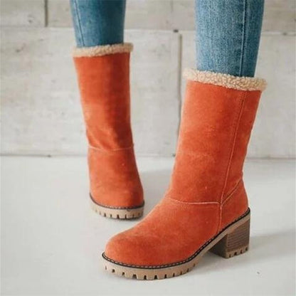 Botas de Tacón Alto de Invierno para Mujer – Cómodas, Estilosas y Calientes