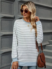 Camisa de rayas para mujer de eprolo, cómoda y estilosa, ideal para el uso diario
