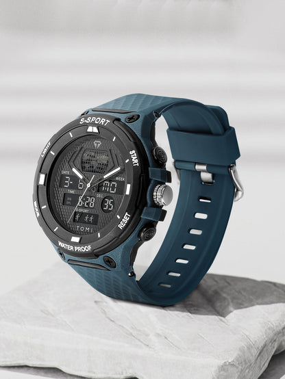 Reloj Deportivo Multifuncional TOMI T215: Estilo Militar, Funciones Avanzadas y Resistencia Garantizada ⌚