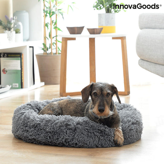 Cama Antiestrés para Mascotas Bepess InnovaGoods Ø 60 cm – Confort, Seguridad y Bienestar para tu Animal 🐾