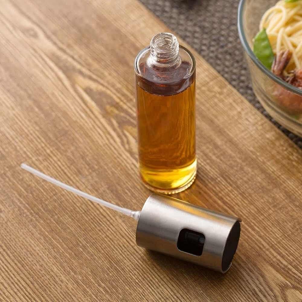 Stainless Steel Oil Sprayer - 200 ml: Healthy Cooking with Precision 🌿