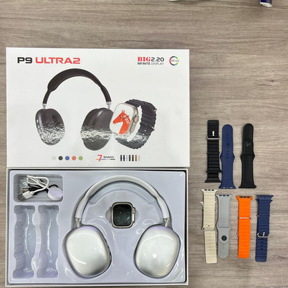 Set Reloj Inteligente + Auriculares Inalámbricos – Tecnología, Salud y Entretenimiento en un Solo Paquete 🎁