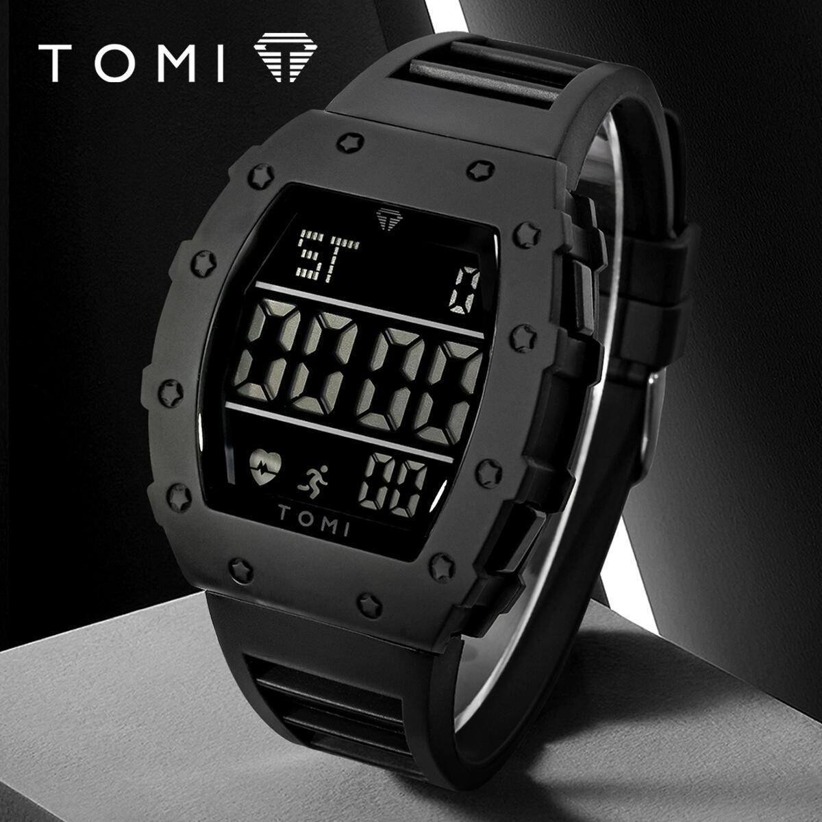 Reloj Digital TOMI: Estilo Deportivo, Funcionalidad Completa y Robustez Garantizada ⌚