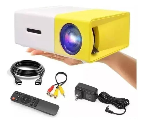 Mini Proyector Portátil 1080P – Cine en Casa, Viajes y Camping con Resolución Full HD y Protección Ocular 🎥