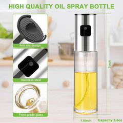 Stainless Steel Oil Sprayer - 200 ml: Healthy Cooking with Precision 🌿