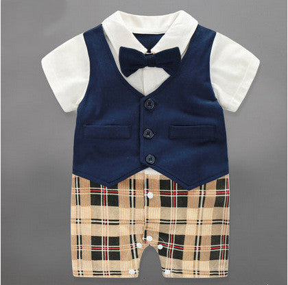 Conjunto elegante para bebé con body bebé algodón suave y tirantes, ideal para ocasiones especiales