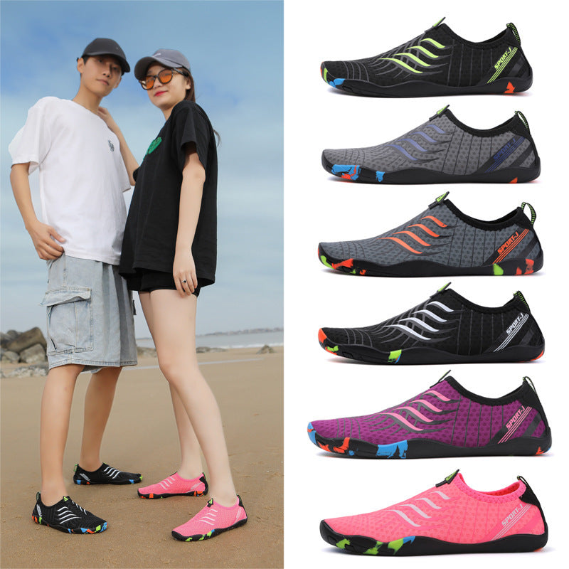Zapatillas Barefoot en varios colores, ideales como zapatos de playa para pareja con diseño ligero y cómodo
